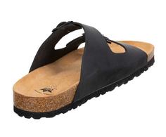 Rückansicht von LICO Pantolette Sandalen Herren schwarz