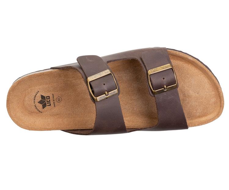 LICO LICO Pantolette Sandalen Herren - braun - 1 | SportScheck