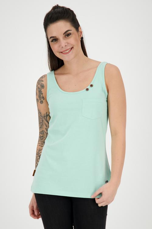 Rückansicht von ALIFE AND KICKIN JennyAK Tanktop Damen emerald