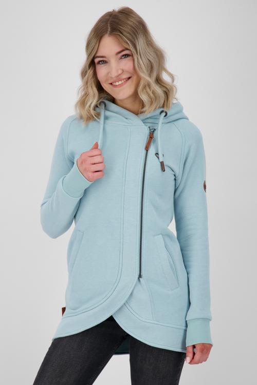 Rückansicht von ALIFE AND KICKIN MaryAK A Sweatjacke Damen ice