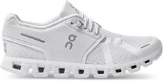 Rückansicht von On Cloud 5 Sneaker Damen all white