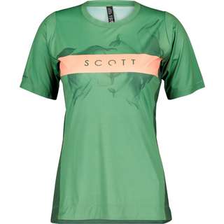 SCOTT Trail Vertic Funktionsshirt Damen glade green-crystal pink