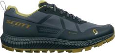 Rückansicht von SCOTT GTX Supertrac 3 Trailrunning Schuhe Herren black-mud green