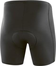 Rückansicht von Gonso SITIVO sportive Sitzposition Fahrradunterhose Herren black-fire