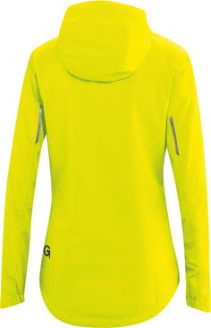 Rückansicht von Gonso Sura Light Regenjacke Damen safety yellow