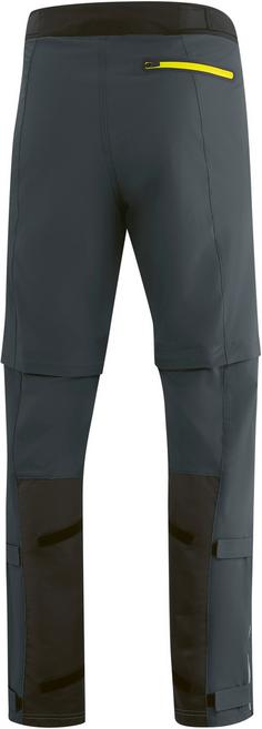 Rückansicht von Gonso Rombon Fahrradhose Herren graphite