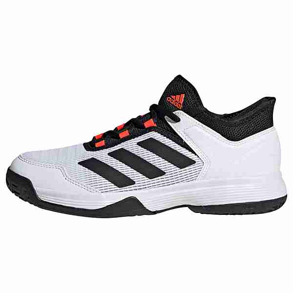 adidas Ubersonic 4 Kids Tennisschuh Sneaker Kinder Cloud White / Core Black / Solar Red