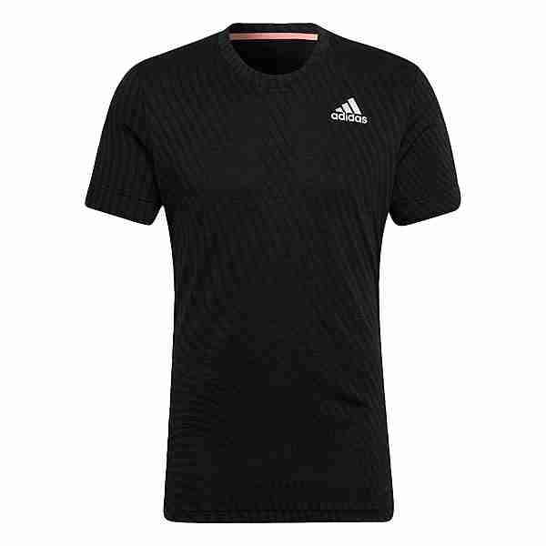 adidas Tennis Freelift T-Shirt T-Shirt Herren Schwarz