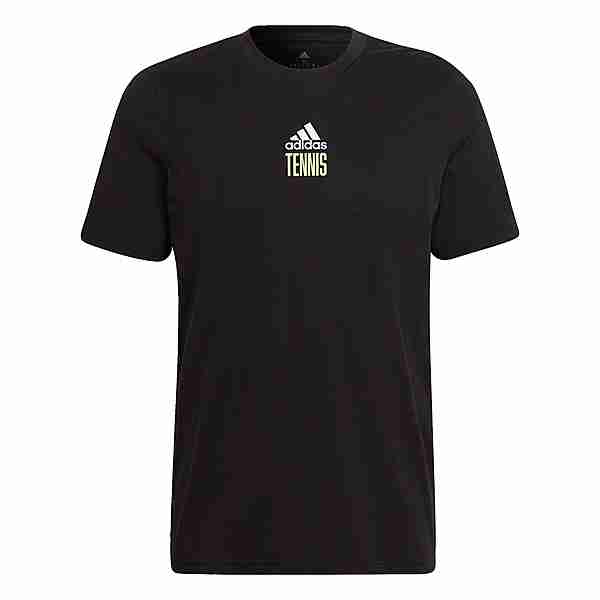 adidas Tennis AEROREADY Paris Graphic T-Shirt T-Shirt Herren Black