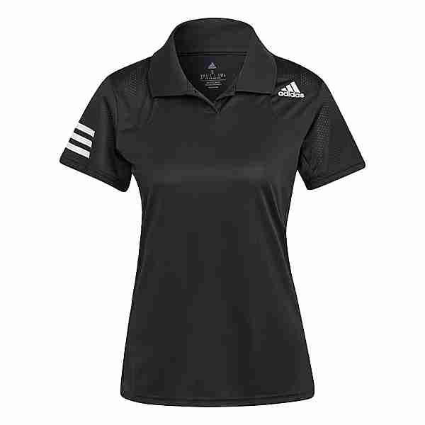 adidas Club Tennis Poloshirt Tennis Polo Damen Black / White / White