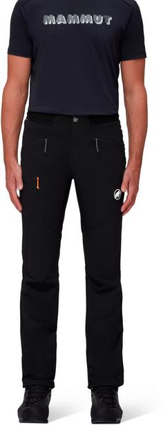 Rückansicht von Mammut Aenergy Light Softshellhose Herren black