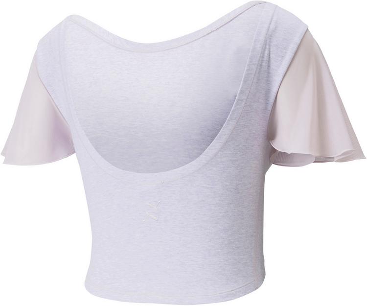 PUMA PUMA EXHALE Croptop Damen - lavender fog heather - 0 | SportScheck