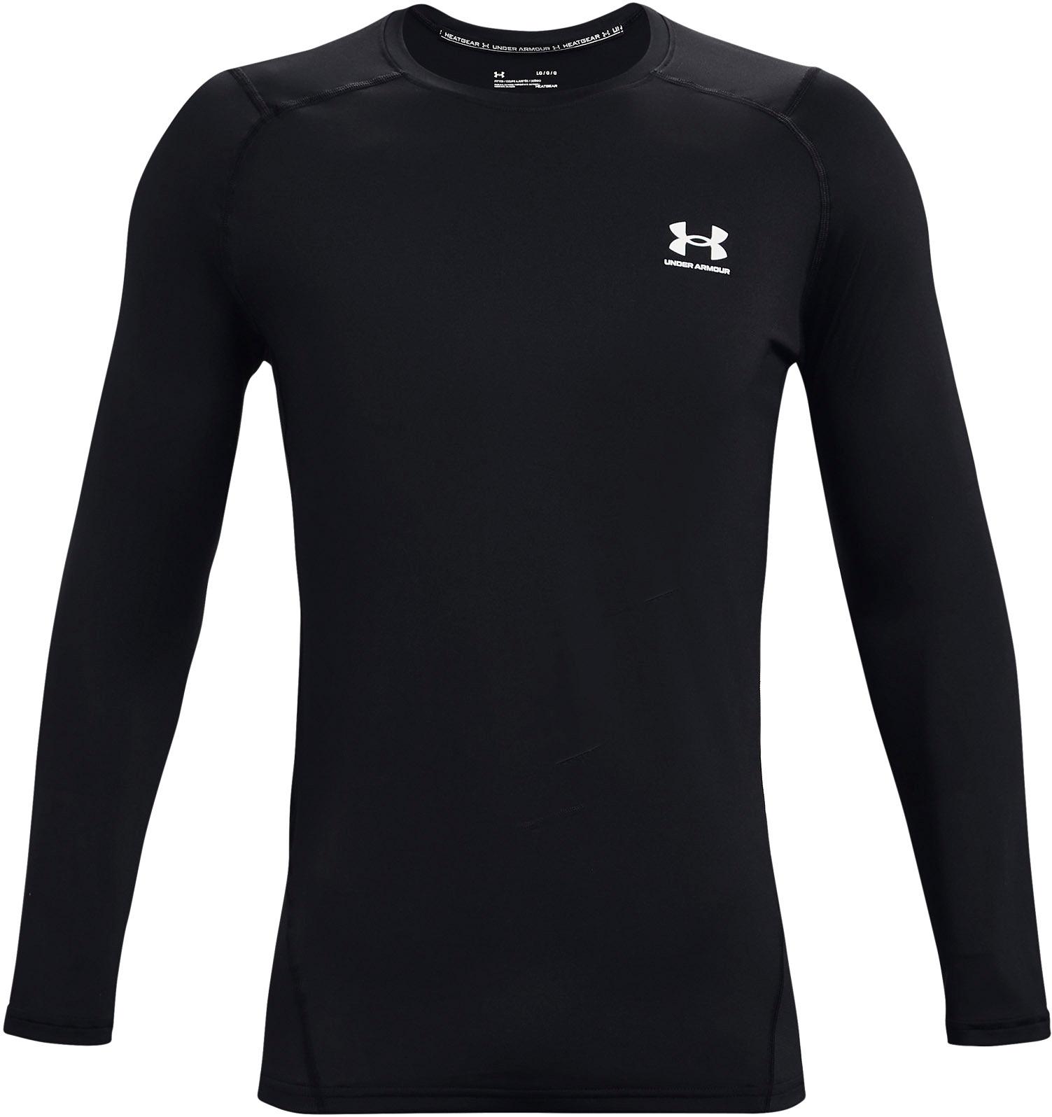 Under Armour HG Armour Funktionsshirt Herren - black