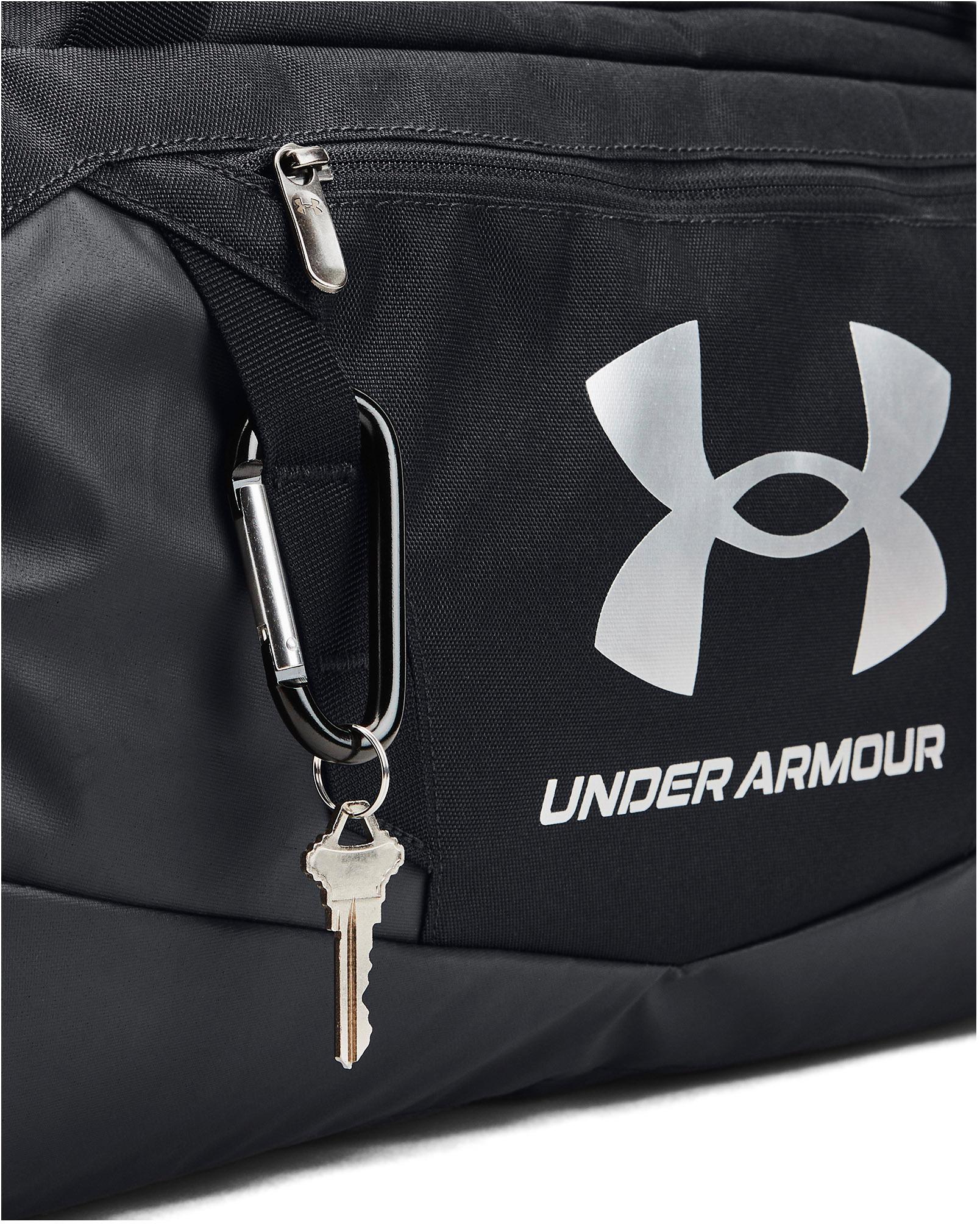 Black under armour duffle bag hotsell