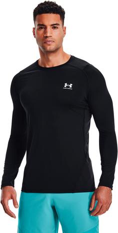 Rückansicht von Under Armour HG Armour Funktionsshirt Herren black