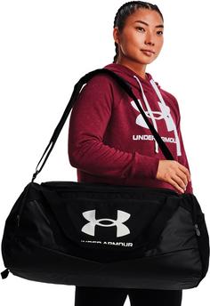 Rückansicht von Under Armour Undeniable 5.0 Duffle-M Sporttasche black-black-metallic silver