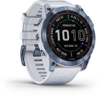 Garmin fenix 7X Sapphire Solar Titan Sportuhr