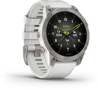 Garmin EPIX 2 Sportuhr - schneeweiss-titanium
