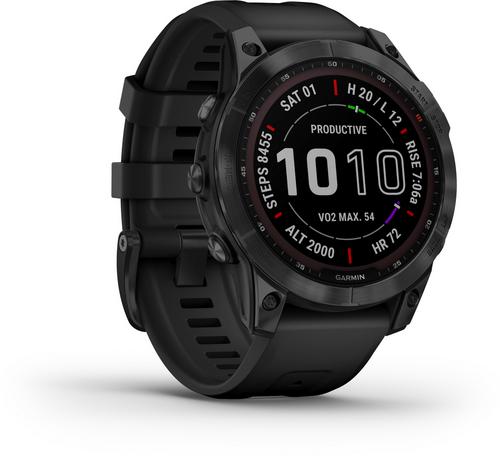Garmin fenix 7 Sapphire Solar Titan Sportuhr