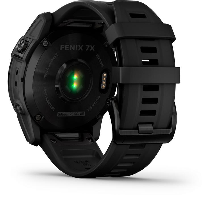 Garmin Garmin fenix 7X Sapphire Solar Titan Sportuhr - 0 | SportScheck
