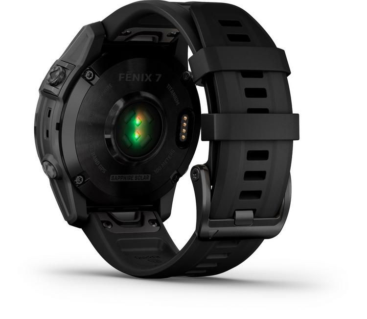 Garmin Garmin fenix 7 Sapphire Solar Titan Sportuhr - schwarz - 0 | SportScheck