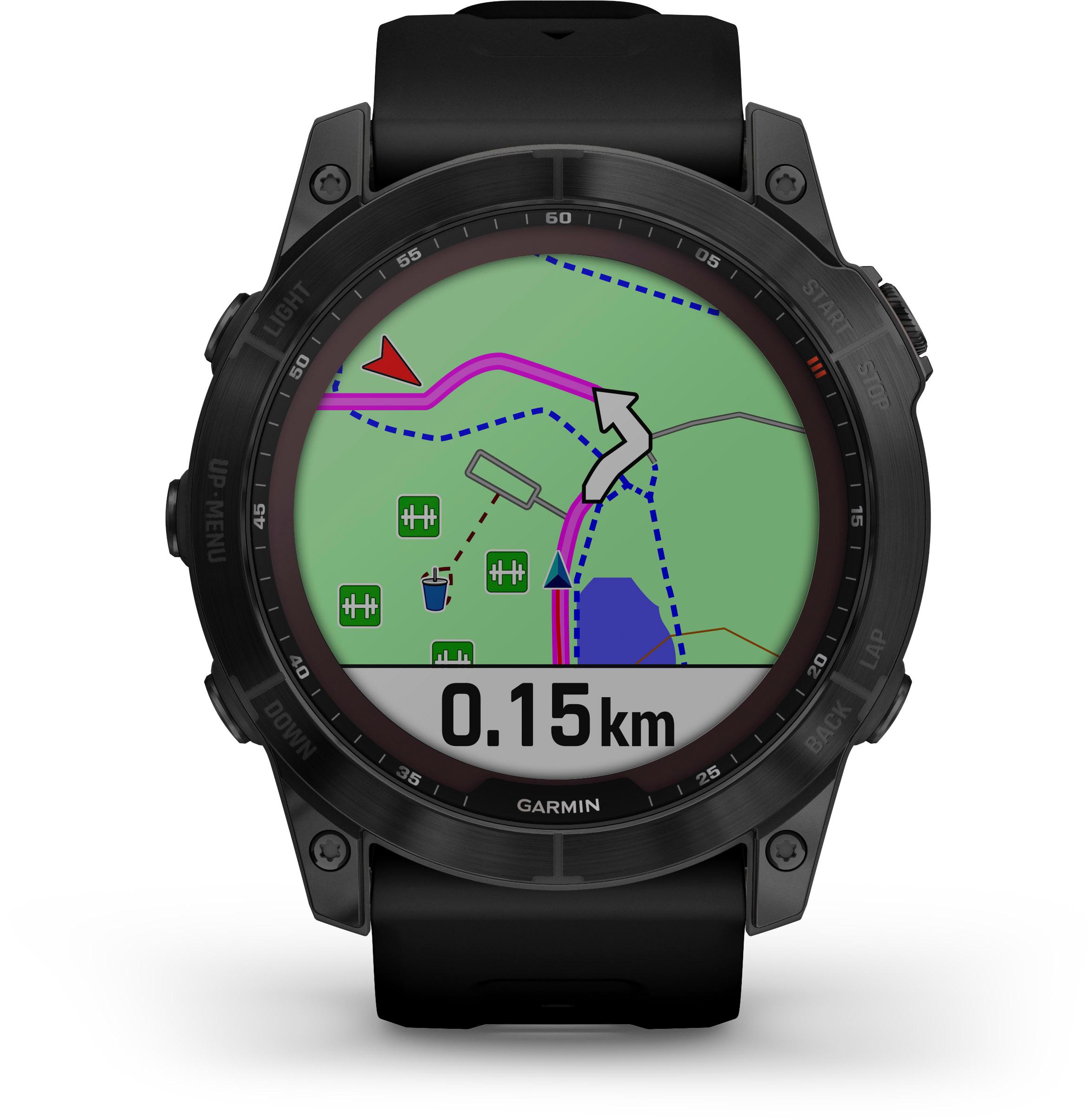 Garmin Garmin fenix 7X Sapphire Solar Titan Sportuhr - 1 | SportScheck