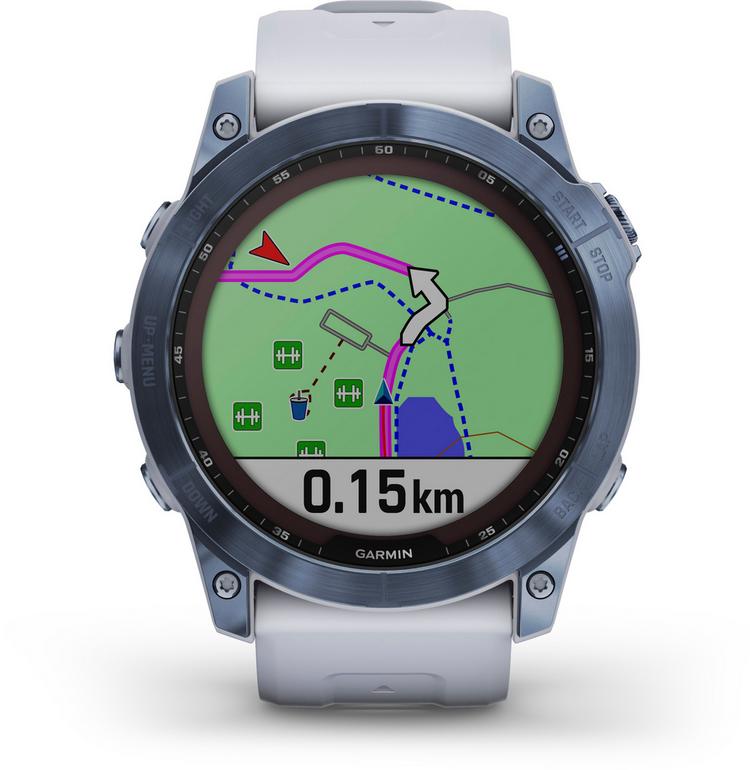 Garmin Garmin fenix 7X Sapphire Solar Titan Sportuhr - 1 | SportScheck