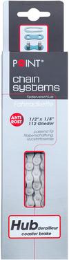 POINT NABE ANTI ROST Fahrradkette - silber