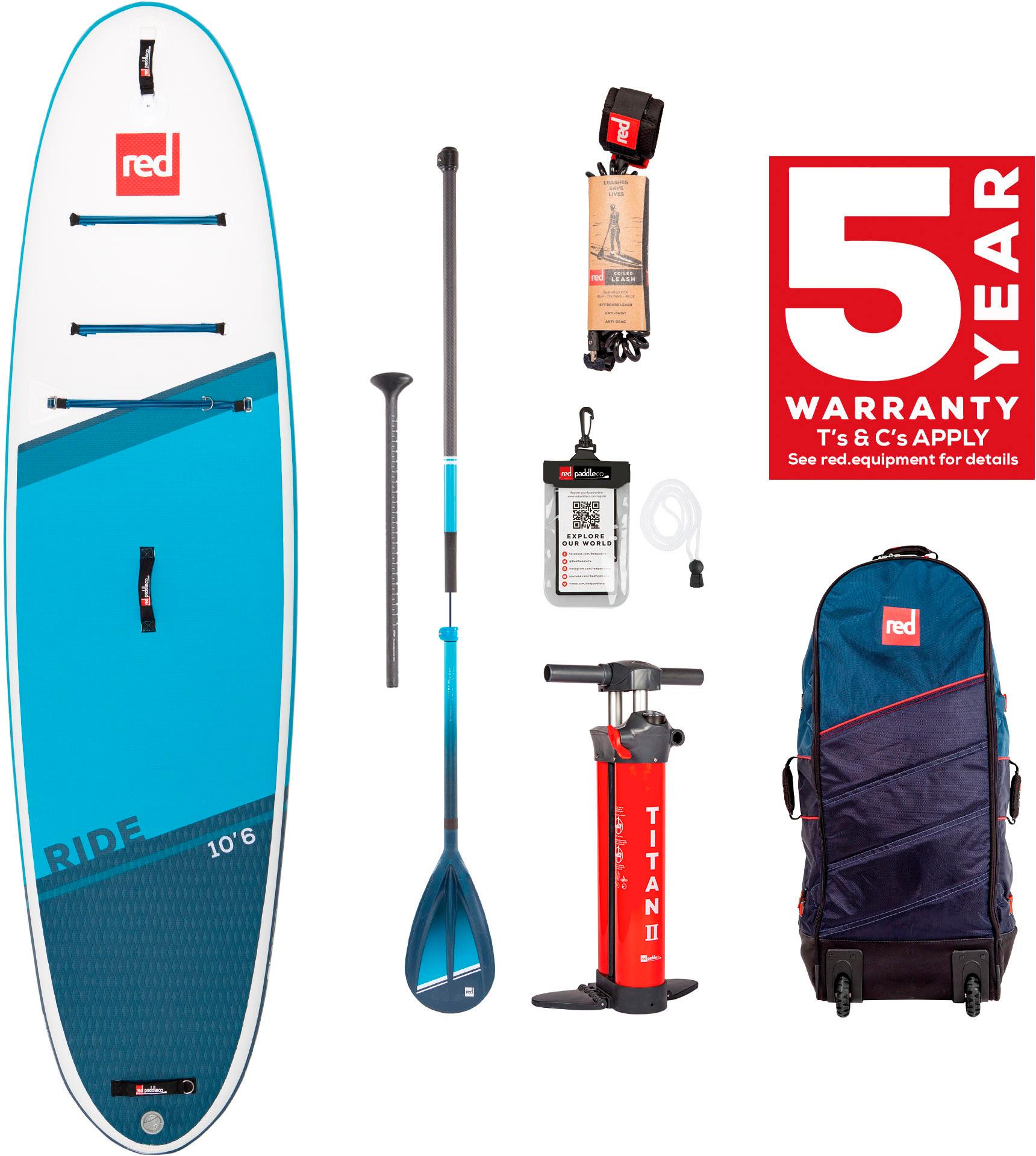 Image of Red Paddle RIDE 10'6" X 32" X 4,7" MSL+ PADDLE SUP Sets