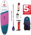 Red Paddle SET RIDE 10'6" x 32" x 4,7" MSL+ Paddle SUP Sets - lila-wei&szlig;