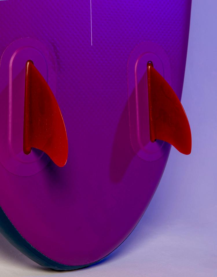 Red Paddle Red Paddle SET RIDE 10'6" x 32" x 4,7" MSL+ Paddle SUP Sets - lila-wei&szlig; - 2 | SportScheck