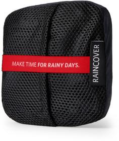 Rückansicht von Gregory RAINCOVER 30L-50L Regenhülle lava black