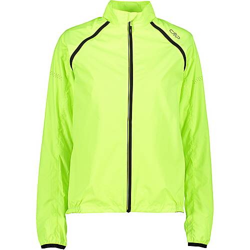 CMP Radjacke Funktionsjacke Jacke grün neon reflektierend Sport³Line 