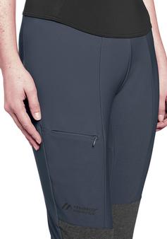 Rückansicht von Maier Sports Ophit Plus 2.0 Tights Damen ombre blue