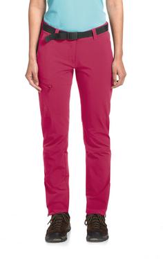 Rückansicht von Maier Sports Inara Slim Wanderhose Damen persian red