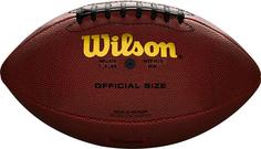 Rückansicht von Wilson NFL TAILGATE OFF Football brown