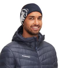 Rückansicht von Mammut Tweak Stirnband marine-white