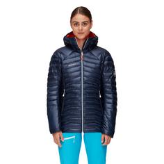 Rückansicht von Mammut Eigerjoch Advanced Hooded Daunenjacke Damen night