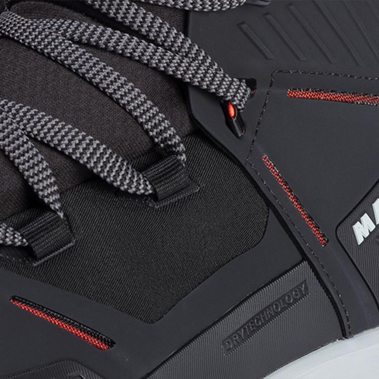 Mammut Mammut Saentis Pro WP Wanderschuhe Herren - black-vibrant orange - 4 | SportScheck