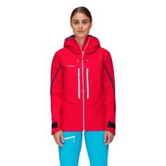 Rückansicht von Mammut GORE-TEX Nordwand Advanced Hooded Hardshelljacke Damen azalea