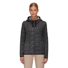 Rückansicht von Mammut Chamuera Hooded Fleecejacke Damen black