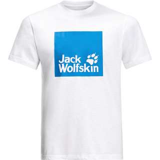 Jack Wolfskin OCEAN LOGO T-Shirt Herren white rush