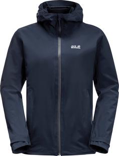 Jack Wolfskin PACK AND GO JWP Hardshelljacke Damen night blue