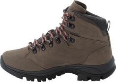 Jack Wolfskin REBELLION TEXAPORE MID Wanderschuhe Damen brown-phantom