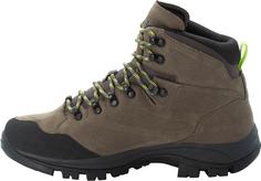 Jack Wolfskin REBELLION TEXAPORE MID Wanderschuhe Herren khaki-phantom