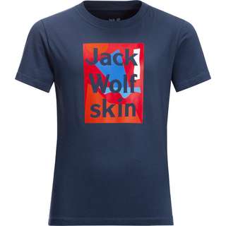 Jack Wolfskin T-Shirt Kinder dark indigo