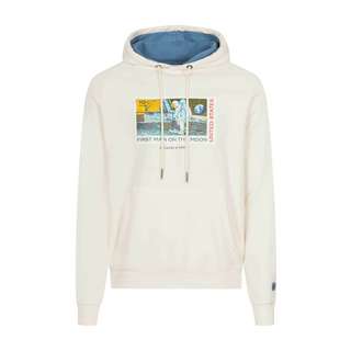 Colours & Sons Brustprint Sweatshirt Herren off white