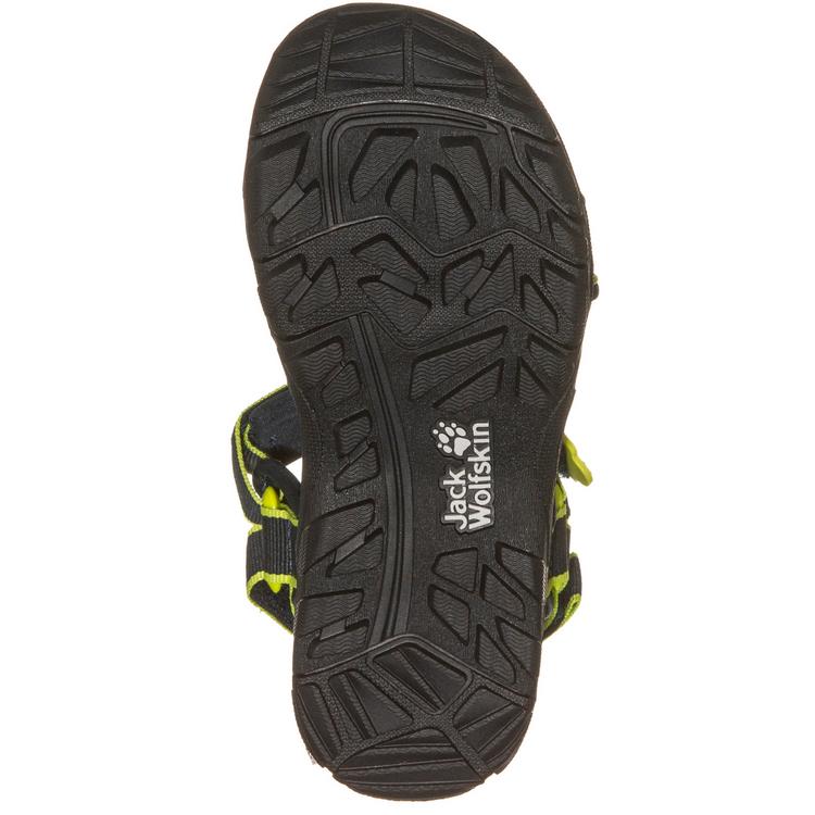 Jack Wolfskin Jack Wolfskin Seven Seas 3 Outdoorsandalen Kinder - blue-lime - 1 | SportScheck