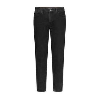 Colours & Sons cropped Straight Fit Jeans Herren washed black
