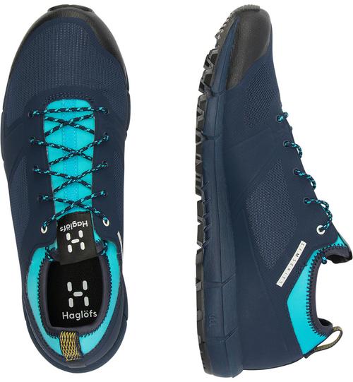 Rückansicht von Haglöfs L.I.M Low Wanderschuhe Damen Tarn Blue/Maui Blue